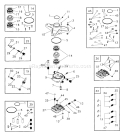Page A Diagram and Parts List for 1537-0  Briggs and Stratton Pressure Washer